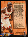 Michael Jordan 1995-96 Flair Hardwood Leaders #4 of 27 90’s insert, basketball card