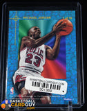 Michael Jordan 1995-96 Hoops Power Palette #1 90’s insert, basketball card