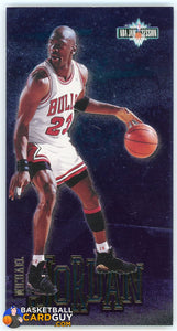 Michael Jordan 1995-96 Jam Session Show Stoppers #3 - Basketball Cards