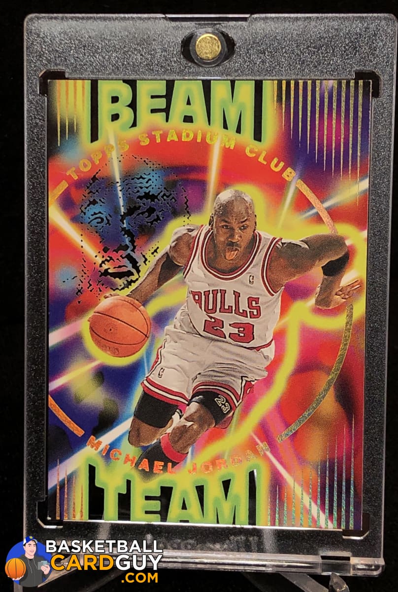 Michael Jordan 1995-96 Stadium Club Beam Team #BT14 – Basketball
