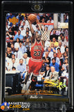Michael Jordan 1995-96 Upper Deck Electric Court Gold #23 90’s insert, basketball card, parallel
