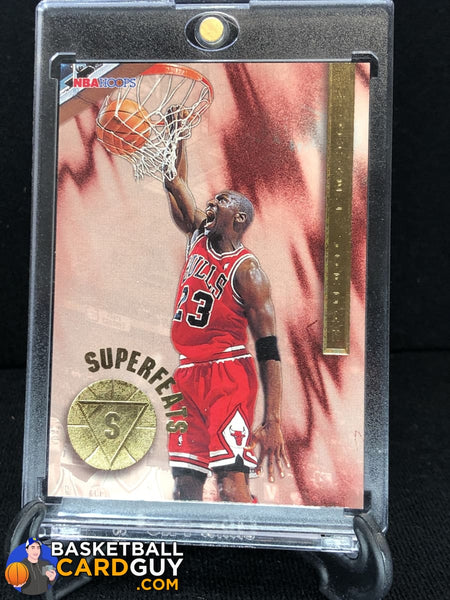 Michael Jordan 1996-97 Hoops Superfeats #1 – Basketball Card Guy