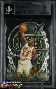 Michael Jordan 1996-97 SkyBox Premium Golden Touch #5 BGS 9 MINT 90’s insert, basketball card, graded