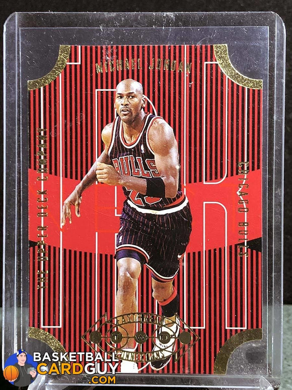 Michael Jordan 1996-97 Upper Deck Fast Break Connections - Basketball Cards
