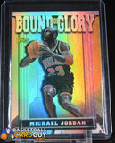 Michael Jordan 1997-98 Topps Bound for Glory #BG10 90’s insert, basketball card