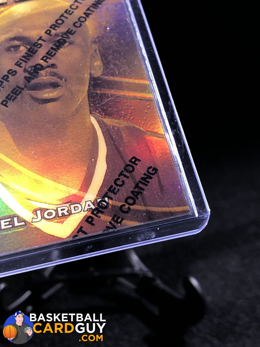 1997-98 Topps Finest Michael Jordan Finishers Bulls – Sports Card