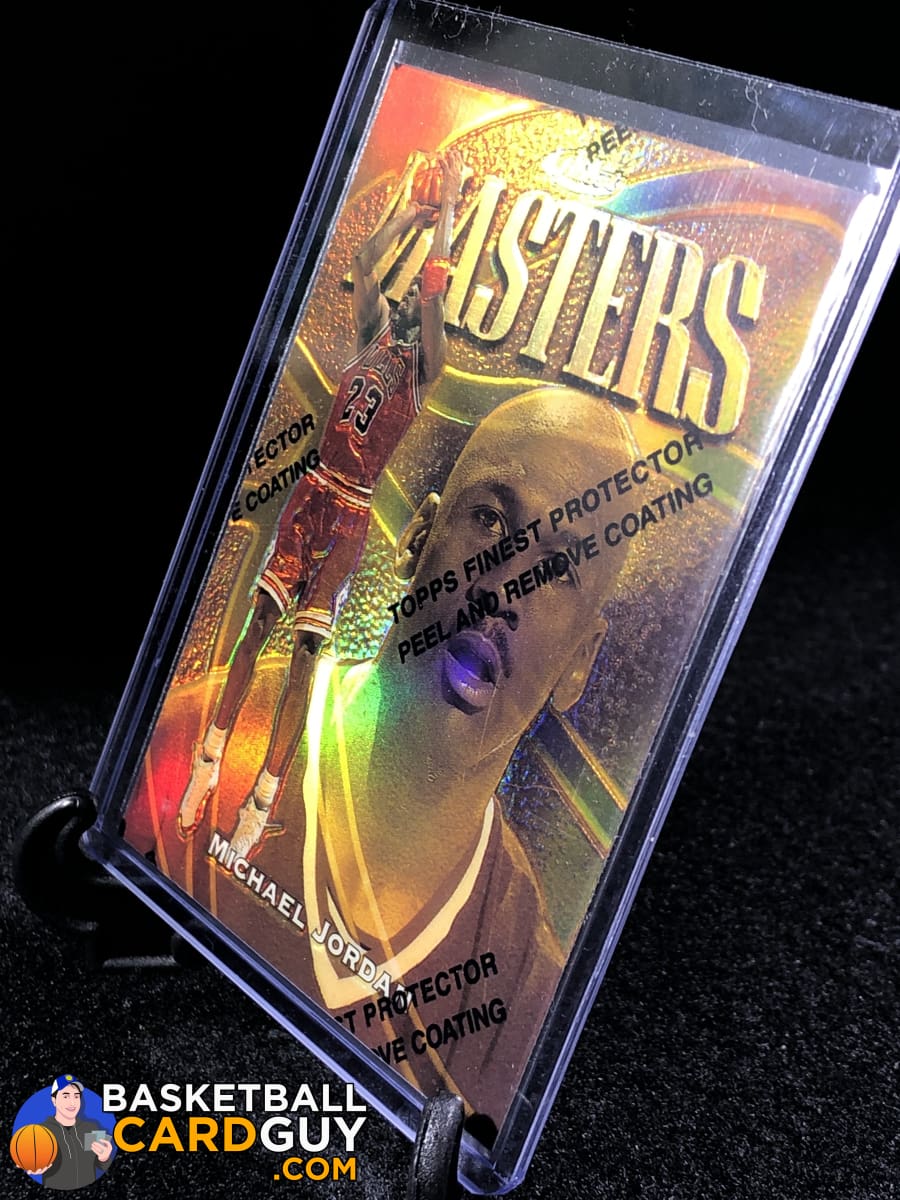 Michael Jordan 1997-98 Topps Finest Gold Refractor RARE