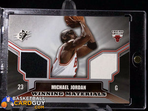 Michael Jordan 2005-06 SPX Winning Materials - Basketball Cards