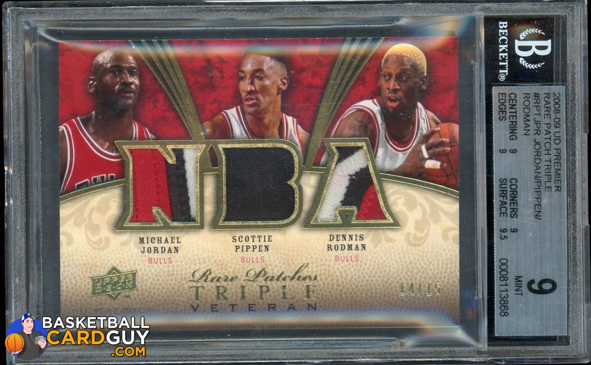 Dennis Rodman  Tagged "patch"  Basketball Card Guy