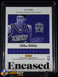 Mike Bibby 2019-20 Panini Encased Endorsements #/99 autograph, basketball card, numbered
