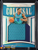 Miles Bridges 2019-20 Panini National Treasures Colossal Materials Prime Patch #/25 basketball card, numbered, patch