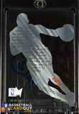 Mitch Richmond 1995-96 Fleer Metal Slick Silver Autograph Signed @ The 2022 National autograph, basketball card