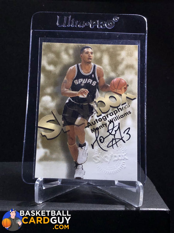 Monty Williams 1998-99 Skybox Premium Autographics - Basketball Cards