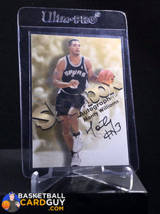 Monty Williams 1998-99 Skybox Premium Autographics - Basketball Cards