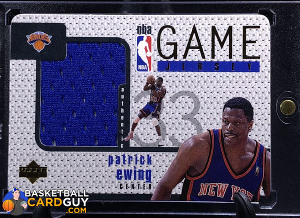Patrick Ewing 1997-98 Upper Deck Game Jerseys #GJ20 – Basketball