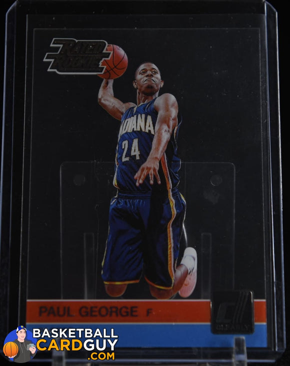Paul George 2020-21 Clearly Donruss Retro Rated Rookie ’10-11 #1 basketball card