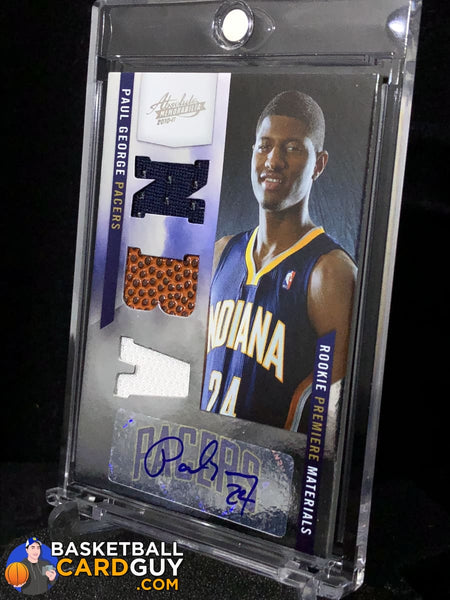 ( /25 RPA ) Paul George 2010-11 National Treasures RC NBA Gear PSA Rookie  Auto