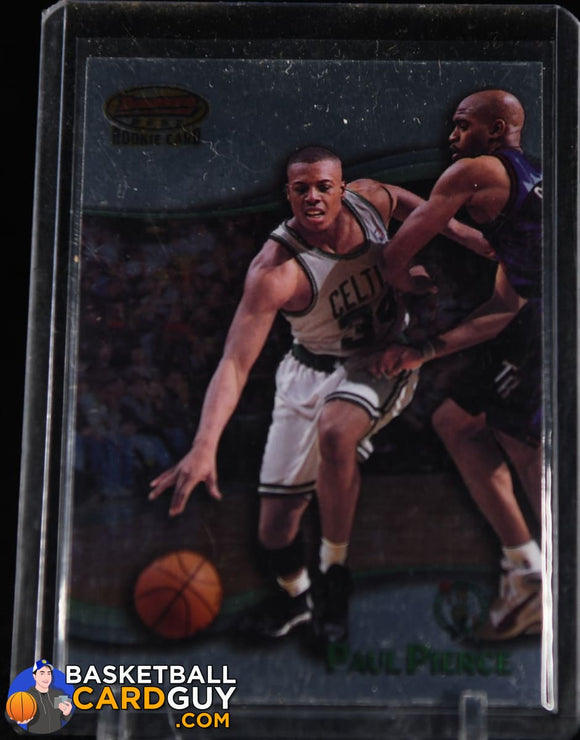 Paul Pierce 1998-99 Bowman’s Best #110 RC basketball card, rookie card
