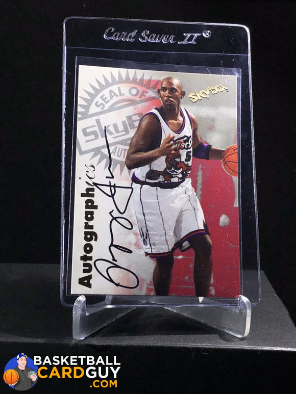 Popeye Jones 1997-98 Skybox Premium Autographics - Basketball Cards