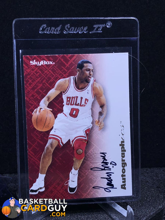 Randy Brown 1996-97 Skybox Autographics - Basketball Cards