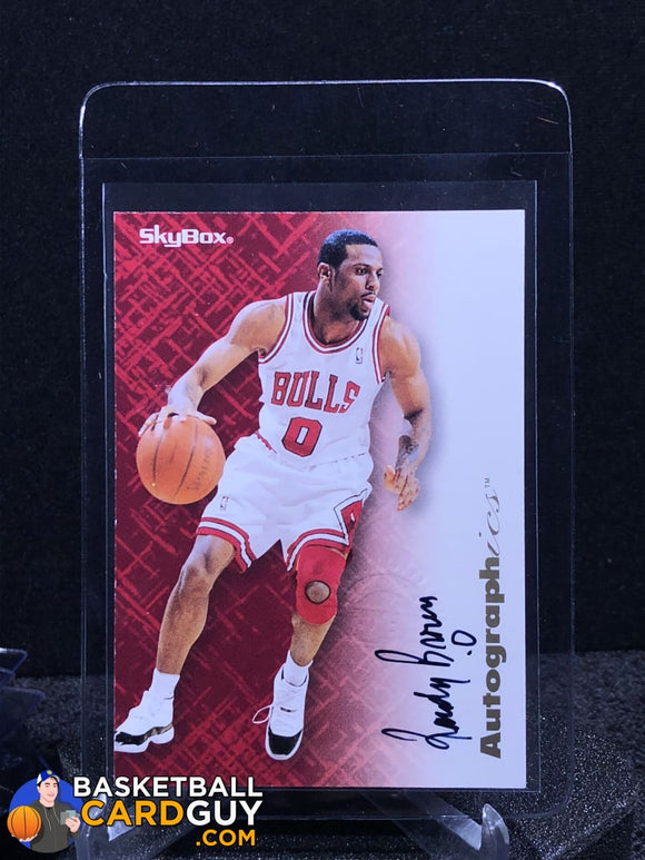 Randy Brown 1996-97 Skybox Autographics - Basketball Cards