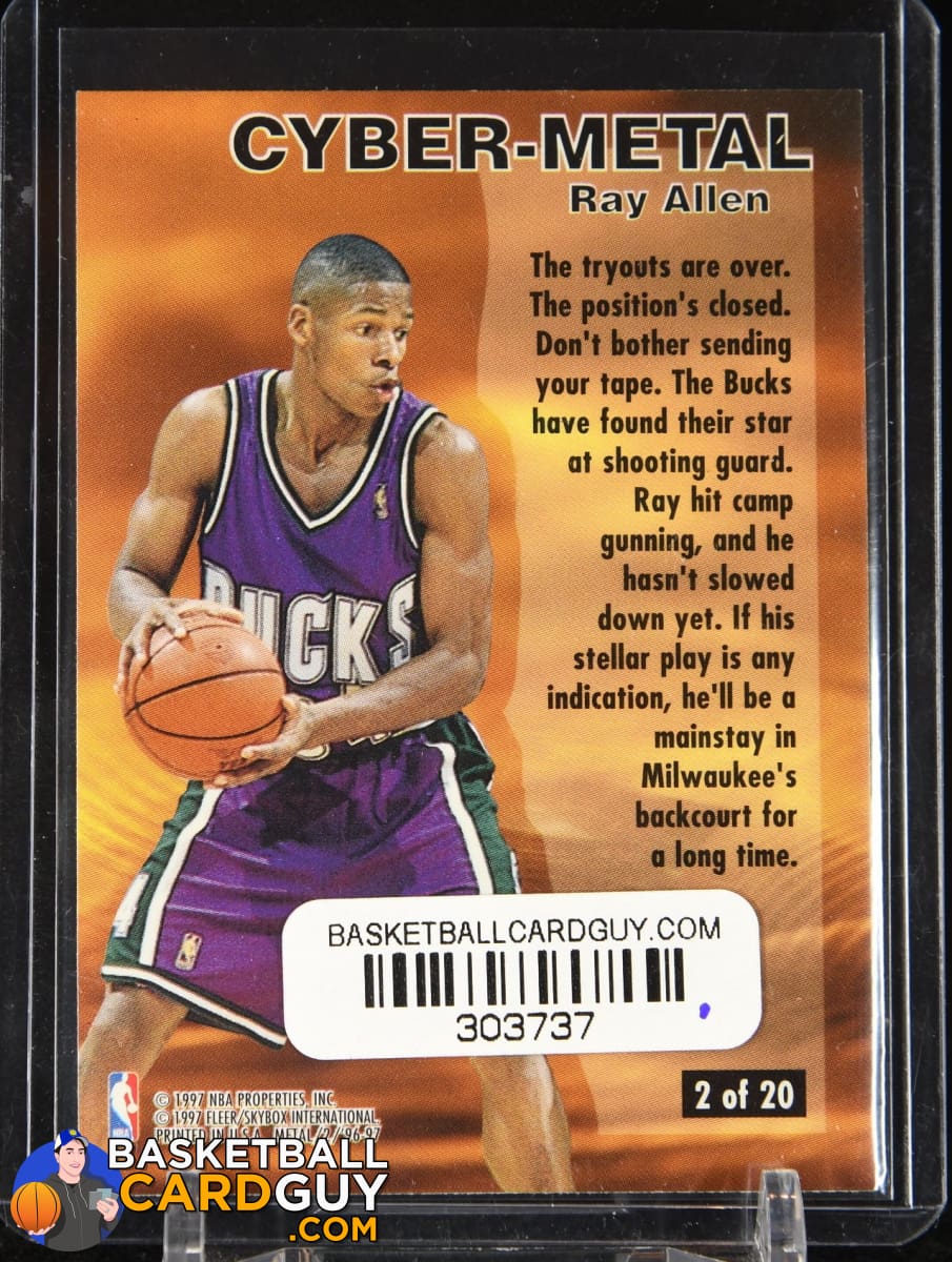 Tarjeta De Novato De Ray Allen