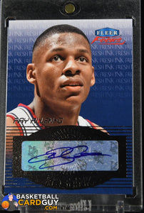 Ray Allen 2012-13 Fleer Retro 99-00 Focus Fresh Ink #FFIRA autograph, basketball card