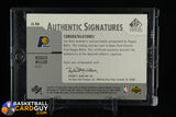 Reggie Miller 2003-04 SP Signature Edition Signatures #RM autograph, basketball card