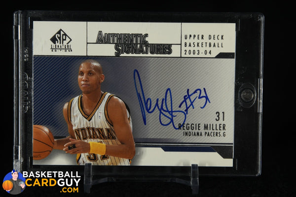 Reggie Miller 2003-04 SP Signature Edition Signatures #RM