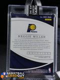 Reggie Miller 2017-18 Immaculate Collection Immaculate Inductions Autographs /25 - Basketball Cards