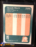 Reggie Miller RC 1988-89 Fleer #57 - Basketball Cards