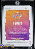 RJ Barrett 2019-20 Court Kings Fresh Paint RC Autographs Ruby #/99 autograph, basketball card, numbered, rookie card