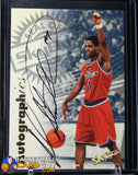 Rod Strickland 1997-98 SkyBox Premium Autographics #102 autograph, basketball card