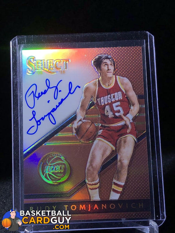 Rudy Tomjanovich 2014-15 Select Signatures Copper Auto #/49 - Basketball Cards