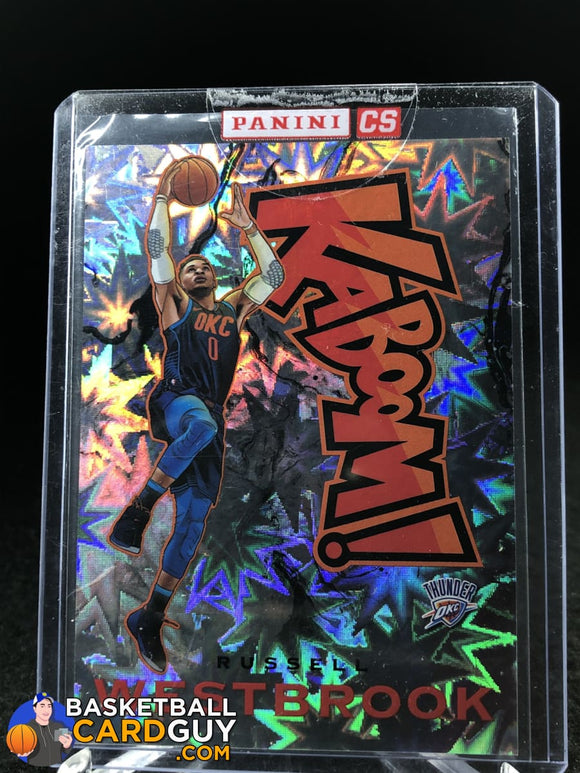 Russell Westbrook 2018-19 Crown Royale Kaboom! - Basketball Cards