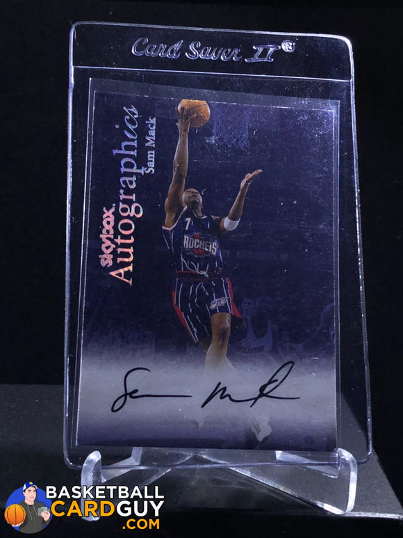Sam Mack 1999-00 Skybox Premium Autographics - Basketball Cards