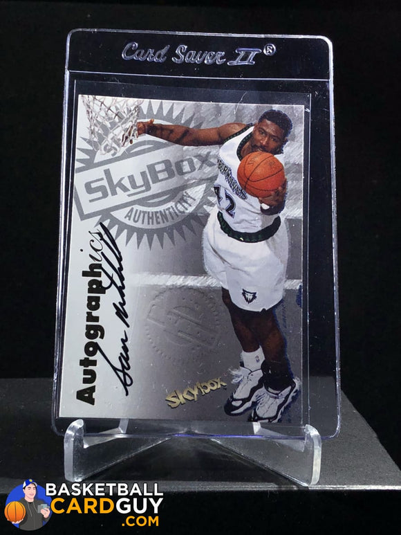 Sam Mitchell 1997-98 Skybox Premium Autographics - Basketball Cards