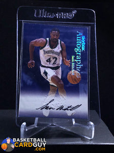 Sam Mitchell 1999-00 Skybox Premium Autographics - Basketball Cards