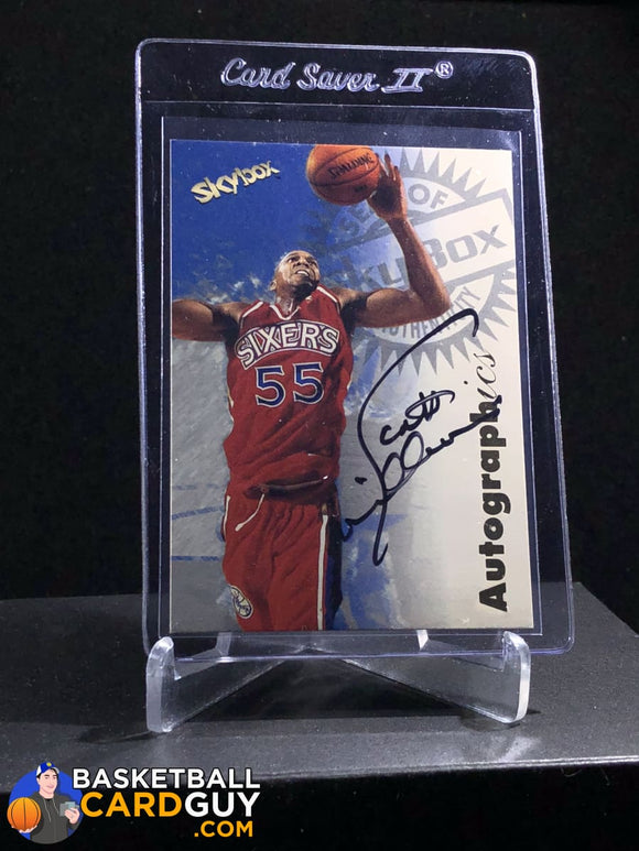 Scott Williams 1997-98 Skybox Premium Autographics - Basketball Cards