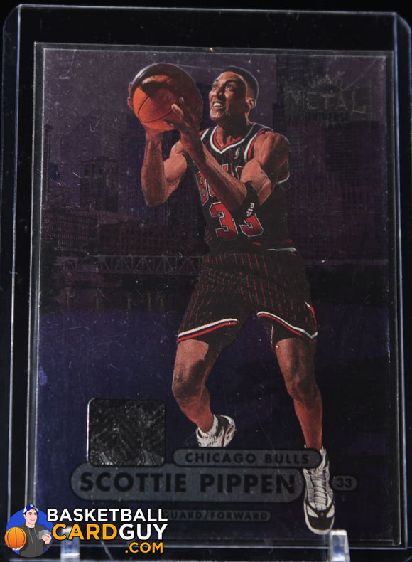 Scottie Pippen 1997-98 Metal Universe Championship #85 - Basketball Cards