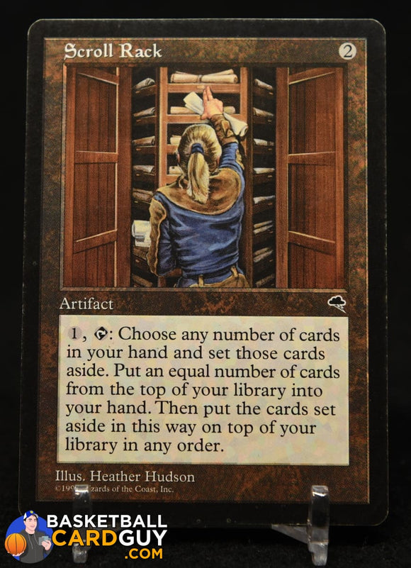 Scroll Rack 1997 Magic The Gathering Tempest #308 R (#3) magic the gathering
