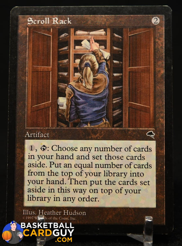 Scroll Rack 1997 Magic The Gathering Tempest #308 R magic the gathering