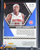 Sekou Doumbouya 2019-20 Panini Mosaic Mosaic Green #243 basketball card, prizm, rookie card