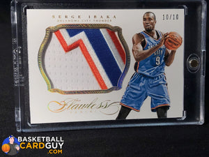 Serge Ibaka 2013-14 Panini Flawless Patches #10/10 - Basketball Cards