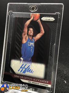 Shai Gilgeous-Alexander 2018-19 Panini Prizm Rookie Signatures #11 - Basketball Cards