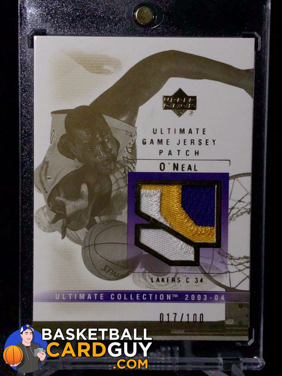 Shaquille O'Neal 2003-04 Ultimate Collection Patches - Basketball Cards