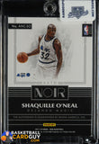 Shaquille O’Neal 2017-18 Panini Noir Color Autographs Gold #25/25 autograph, basketball card, numbered