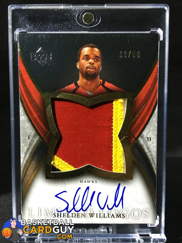 Shelden Williams 2006-07 Exquisite Limited Logos - Basketball Cards