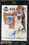 Stephen Curry 2011-12 Panini Past and Present Breakout Autographs #4 autograph, basketball card