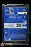 Stephen Curry 2013-14 Innovation Stat Line Jerseys Prime #7 #/25 basketball card, numbered, patch